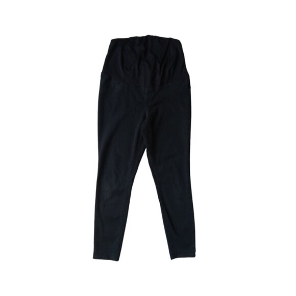 Isabel Maternity Ingrid and Isabel Black Skinny Jeans Women's 10 Fair Condition - Picture 1 of 12